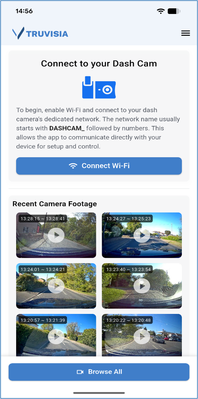 TruVisia Dashcam